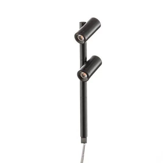 Azonnal elérhető LED Duo Spot 2x3 W ww 170 mm fekete LED Duo Spot 2x3 W ww 170 mm fekete