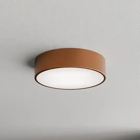 Prémium Cleo 300 mennyezeti világítás, IP54, Ø 30 cm réz