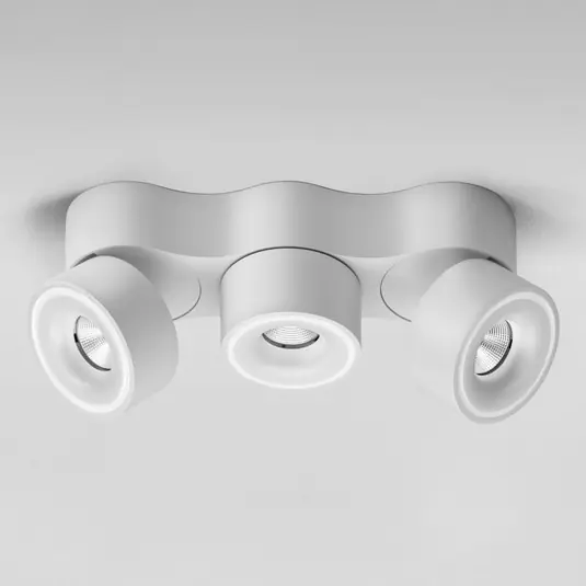 Bestseller Egger DLS LED reflektor Clippo Trio, fehér, DALI dimmelhető