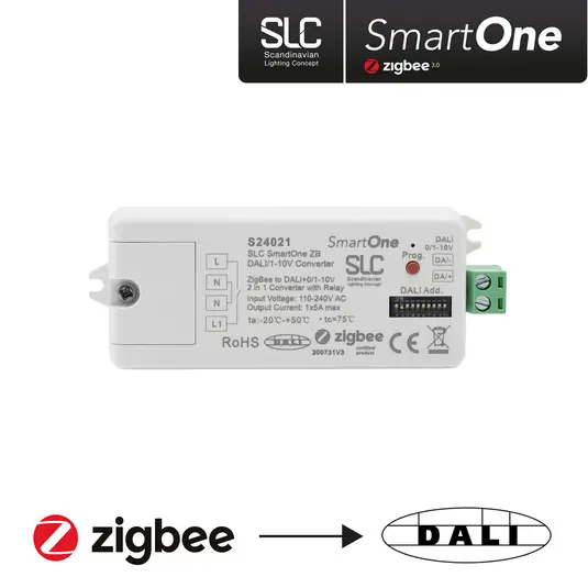 SLC SmartOne jelátalakító ZigBee DALI/1-10V-ra ZigBee/1-10V Prémium