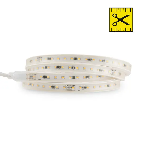Akció SLC LED szalag 230V komplett szett IP65 5m, 4,000K