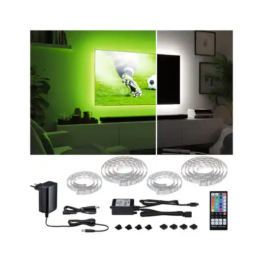 Árcsökkenés Paulmann MaxLED 250 RGBW Comfort Set TV 65 hüvelykes Paulmann MaxLED 250