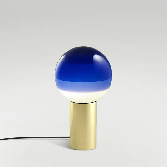 Korlátozott ajánlat MARSET Dipping Light S asztali lámpa kék/brass