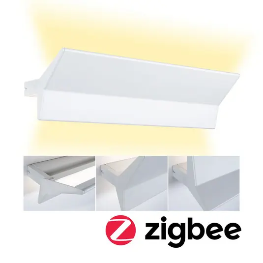 Paulmann Stine LED fali lámpa, ZigBee, CCT, fehér Expressz kézbesítés