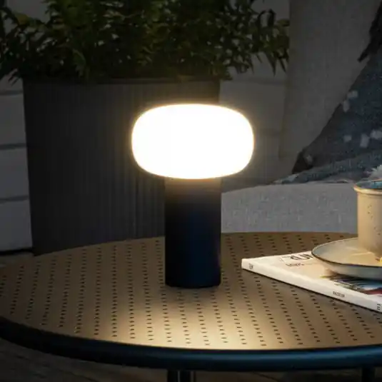 LED asztali világítás Antibes IP54 akku RGBW fehér Biztonságos fizetés
