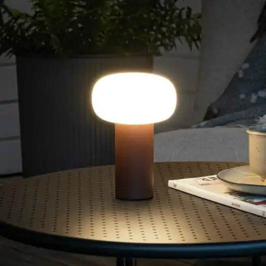LED asztali világítás Antibes IP54 akku RGBW fehér Bestseller