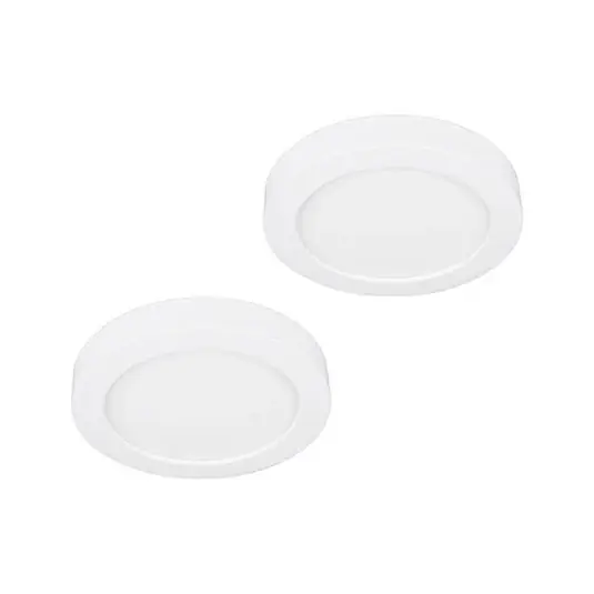 Utolsó esély Prios LED mennyezeti lámpa Edwina, fehér, 12 cm, 2 darabos szett