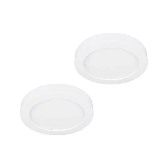 Akció Prios LED mennyezeti lámpa Edwina, fehér, 18 cm, 2 darabos szett