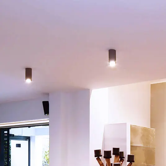 LED-es felülről beépíthető spotlámpa Lucea 20 W fekete Akció