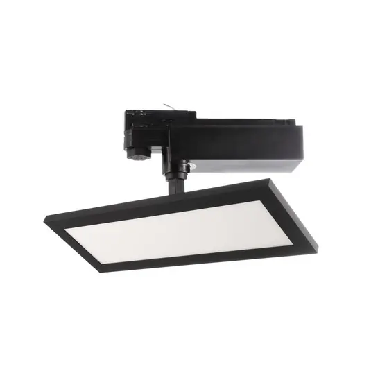 Kihagyhatatlan ajánlat LED panel TRACK LIGHT, fekete, 3 fázisú, 3000 K, be/ki