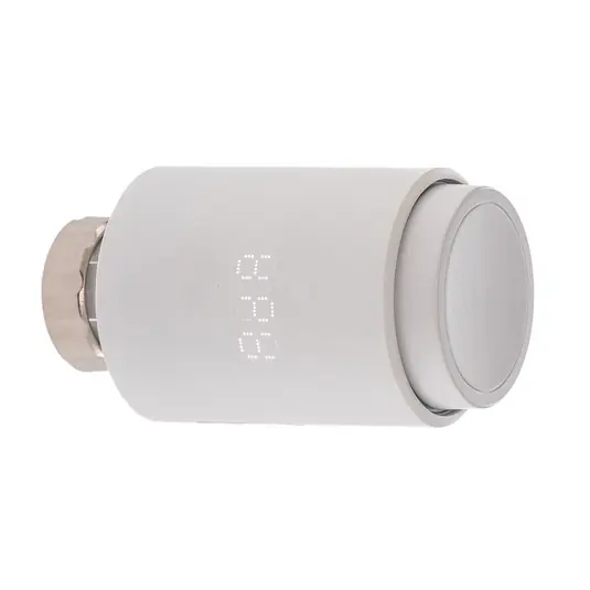 Akció Prios Smart radiátor termosztát, ZigBee, Tuya, fehér