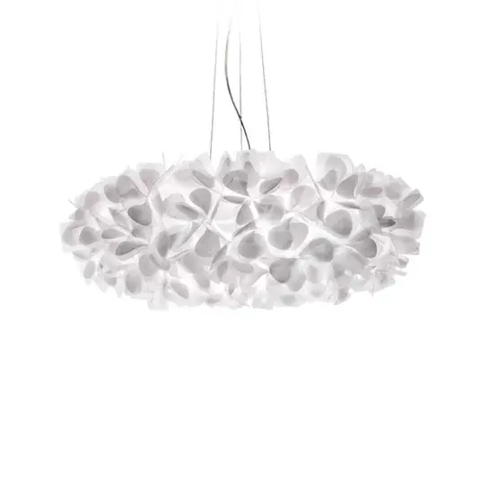 Slamp Clizia Mama Non Mama lógó világítás, Ø78cm, fehér/átlátszó Vásárlói kedvenc