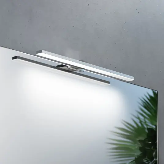 LED tükörvilágítás Triga IP44, króm, 40cm, 4,000K Akció