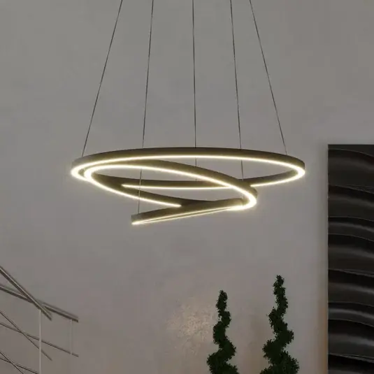 EGLO connect Lobinero-Z LED-es függőlámpa, fekete színben Szuper akció