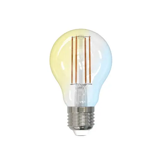 Rendeld meg most LUUMR intelligens LED izzó, átlátszó, E27 A60, 7 W, Tuya WLAN CCT