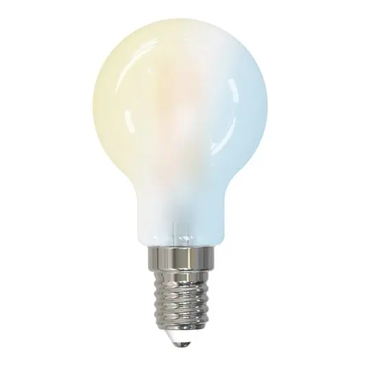 Kedvezményes ár LUUMR intelligens LED csepp lámpa E14 4,2 W matt CCT Tuya WLAN
