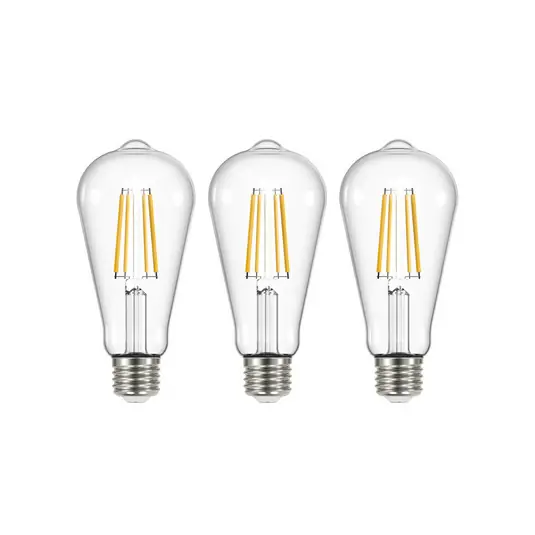Vedd meg most LED izzó izzó világos E27 3.8W 2700K 806lm 3 darabos készlet