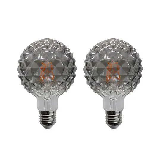 Expressz kézbesítés E27 3,8 W LED lámpa G95 918 struktúra füst 2-es
