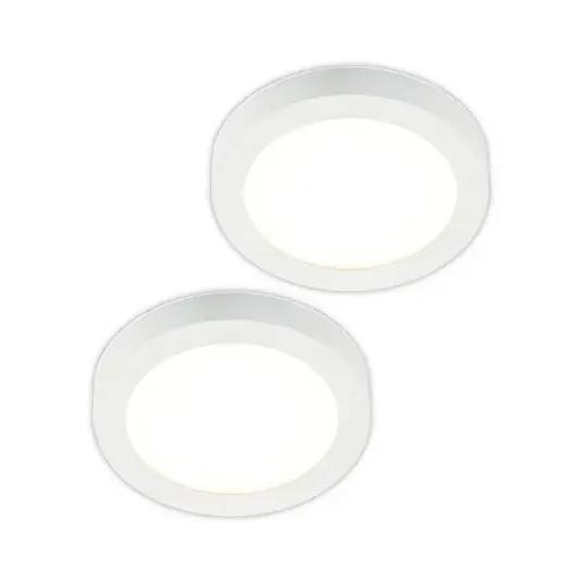 Prios LED mennyezeti lámpa Edwina, fehér, 25 cm, 2 darabos szett Legkelendőbb