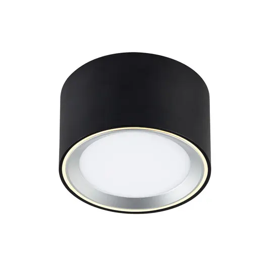 LED downlight Fallon 3-step dim, fekete/acél Utolsó esély