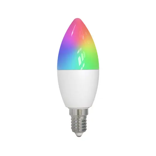 LUUMR intelligens LED E14 C30 4,9 W RGBW CCT ZigBee Hue Outlet