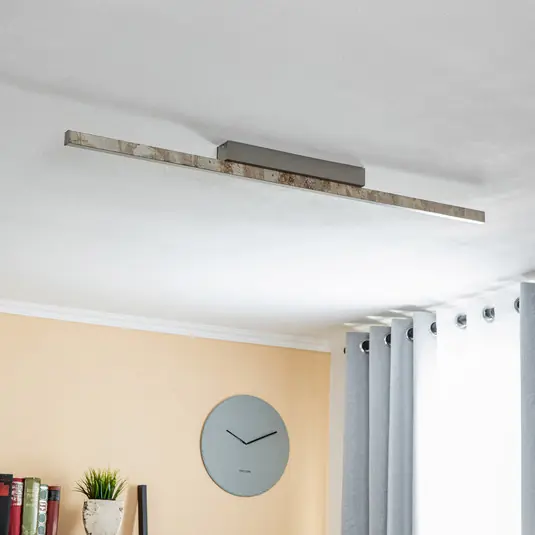 Alacsony ár Quitani Zino Zino LED mennyezeti lámpa arany pala 38W