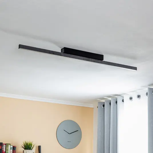 Expressz kézbesítés Quitani Zino LED mennyezeti lámpa pala szürke 38W