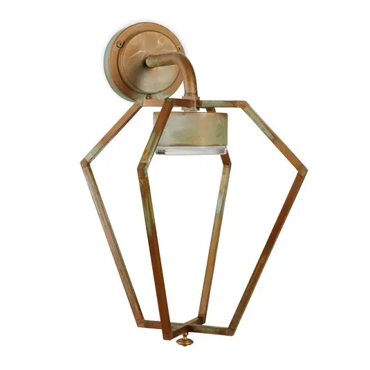 Legjobb ár LED külső fali világítás Gemstone, sárgaréz/opál