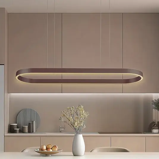 Lucande Smart LED függőlámpa Melinay, kávé, CCT, Tuya Exkluzív ajánlat