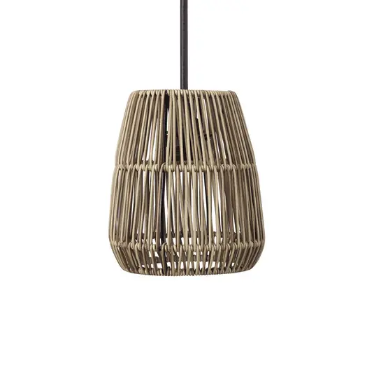 PR Home Saigon lógó világítás, rattanoptika, szürke, Ø 18 cm Kedvezmény