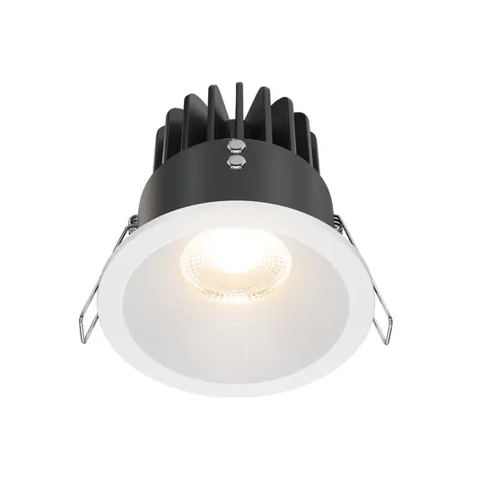 Kihagyhatatlan ajánlat Maytoni Zoom LED süllyesztett lámpa 930 IP65 kerek triac, fehér