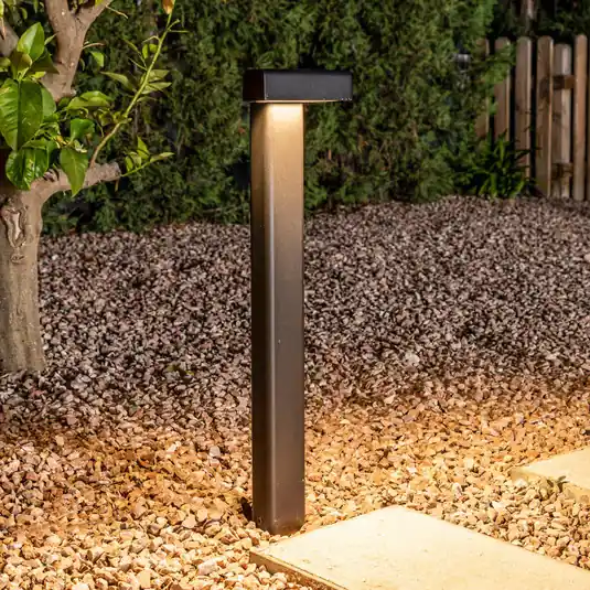 Balic LED alaplámpa, fekete, alumínium, magasság 58 cm Azonnali szállítás