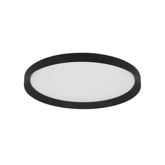 Flady LED mennyezeti lámpa, fekete, Ø 50 cm, direkt/indirekt Rendeld meg most