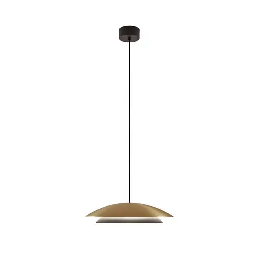Kiárusítás LEDS-C4 LED-es függőlámpa Noway Small arany matt, CCT, központi