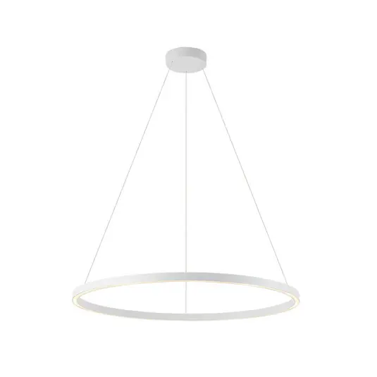 Azonnal elérhető Molto Luce Perfora LED lógó lámpa, fehér, Ø 90 cm, alumínium
