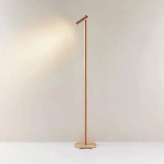 Molto Luce LED-es újratölthető állólámpa Mimo F, homokszínű, alumínium Nézd meg most