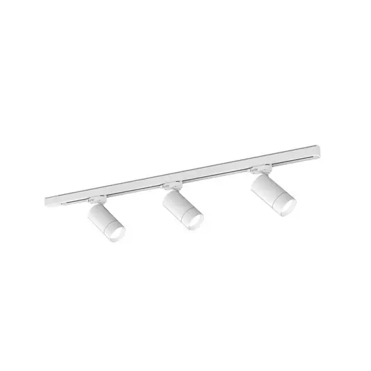 Ajánlat Molto Luce LED 3-fázisú sínrendszer Moove, fehér, 3-fényű.