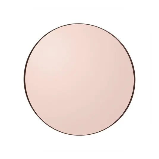 Nézd meg most AYTM Circum tükör, rózsaszín, Ø 70 cm, üveg, MDF fa