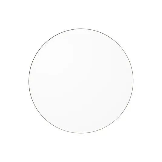 AYTM Circum tükör, átlátszó / szürkésbarna, Ø 70 cm, üveg, fa Különleges ajánlat