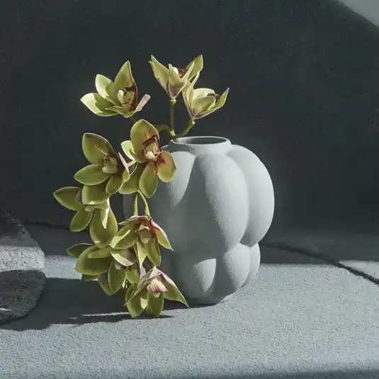 Alacsony ár AYTM Uva váza, kerámia, zöld, Ø 26 cm, szőlő alakú