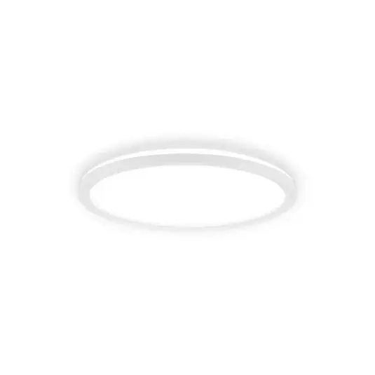 Bestseller LED mennyezeti lámpa Tava A, Ø 29 cm, műanyag, fehér