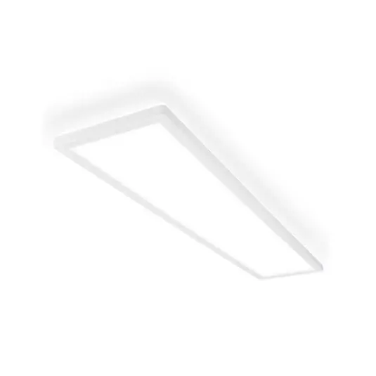 LED mennyezeti lámpa Tava A, 98x20 cm, műanyag, fehér Legkelendőbb