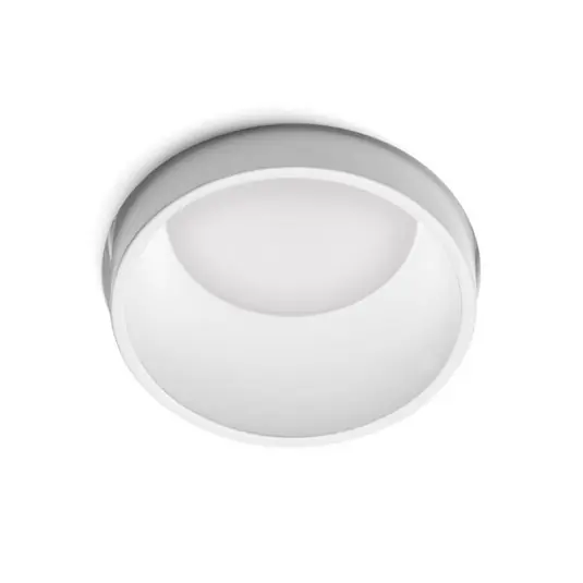 Süllyesztett spotlámpa Thessaly, fehér, vakolat, Ø 10 cm, GU10 Prémium