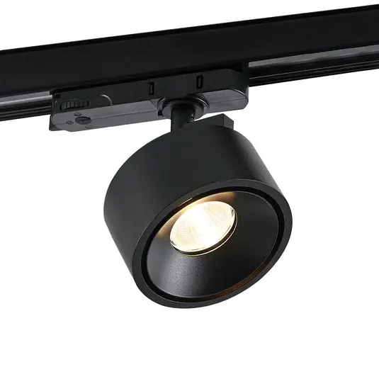 Vedd meg online Molto Luce LED 3-fázisú sávfényszóró Magis, fekete, 830