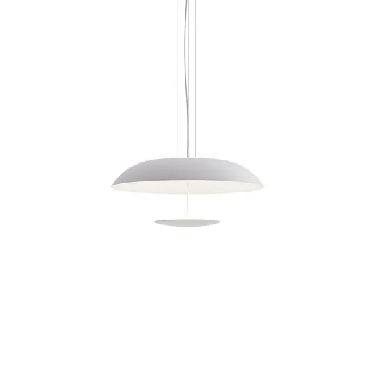 Azonnal elérhető Karman LED lógó világítás BLANCO, Ø 60 cm, fehér, fém