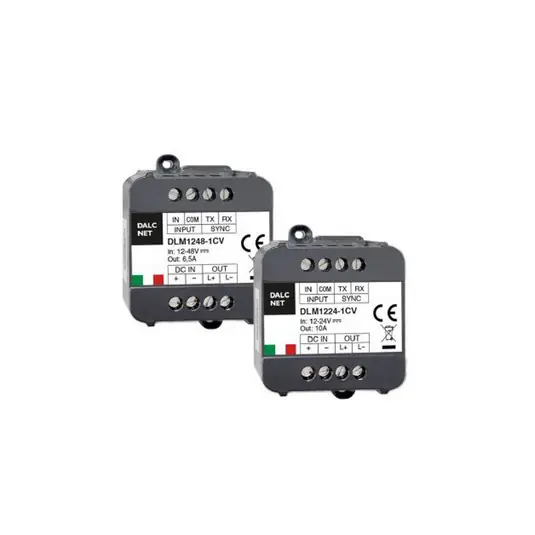 Ivela PWM fényerőszabályozó, Push 0-10 V / 1-10 V, 12/24/48 V, 6,5 A Outlet