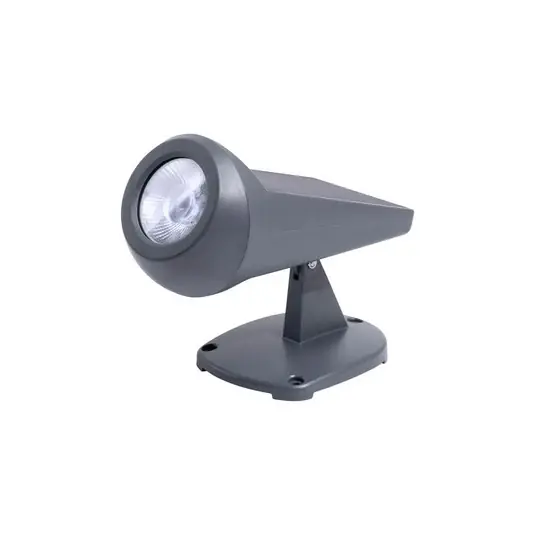 LED-Solar-spotlámpa OJE, szürke, dimmelhető, nappali fényérzékelővel, időzítővel Legnépszerűbb