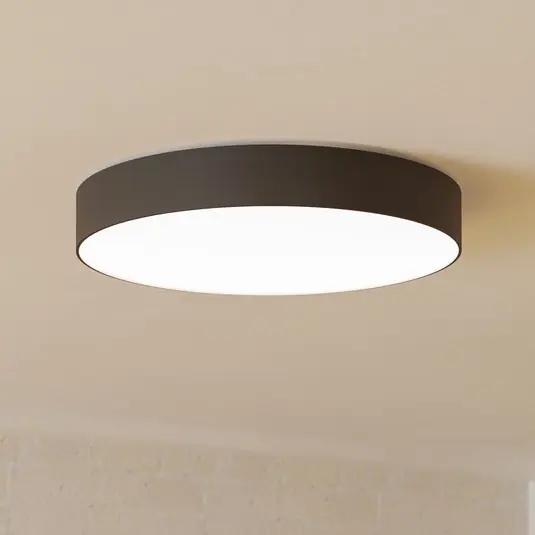 Újdonság EGLO connect Smart LED mennyezeti lámpa Gallizzi-Z, fekete, Ø49 cm