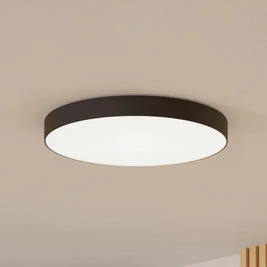 EGLO connect Smart LED mennyezeti lámpa Gallizzi-Z, fekete, Ø69 cm Szezonális akció