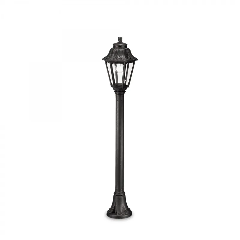Biztonságos fizetés Ideal Lux 101514 kültéri lámpa Anna 1x60W E27 - fekete